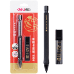 deli s356 flat 2b mechanical pencil with lead