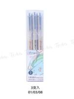 giorgione 3pcs fine liner water based ink black fineliner marker pen set fineliner marker pens set