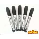monami sigmaflo liquid white board marker 4 pes set black