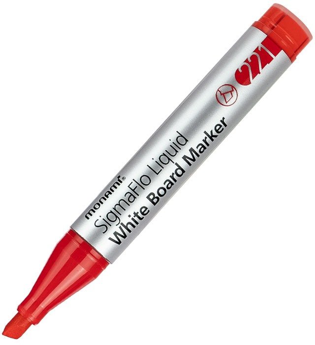 monami sigmaflo liquid white board marker 4 pes set red monami sigmaflo liquid white board marker 4 pes set red