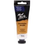 mont marte dimension acrylic 75ml phthalo blue