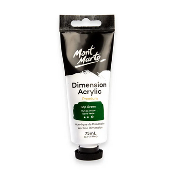 mont marte dimension acrylic 75ml sap green