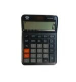 petra 12 digit electronic business calculator with two year warranty large size official business calculator black