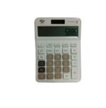 petra 12 digit electronic business calculator with two year warranty large size official business calculator white