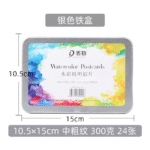 potentate blank watercolor paper postcards,4"x6" 24 sheets