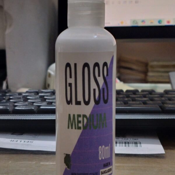 premium acrylic gloss medium 80ml paints to create glazes