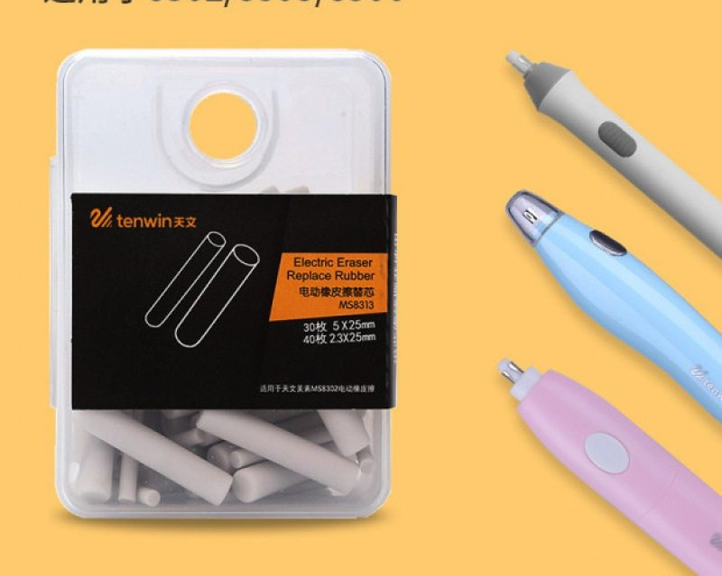slim battery operated eraser refills set of 70 includes 30 pieces of 5x25mm & 40 pieces of 23x25mm| artists sketching, drawing, portrait shading, graphite, charcoal pencils correction slim battery operated eraser refills set of 70 includes 30 pieces of 5x25mm & 40 pieces of 23x25mm| artists sketching, drawing, portrait shading, graphite, charcoal pencils correction