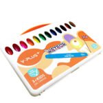 y plus meteor gel crayon 12 pcs