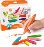 y plus triangular peanut crayon 24 pcs