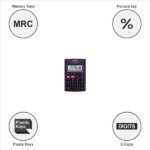 casio hl 4a battery powered basic calculator black