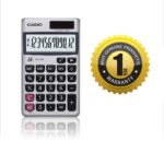 casio sx 320p w basic calculator grey