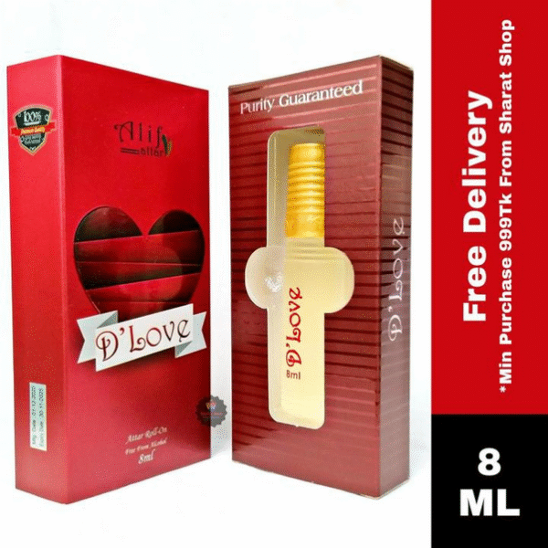 d love long lasting roll on non alcoholic perfume 8ml