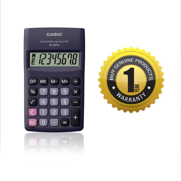 CASIO HL-815L HANDHELD CALCULATOR