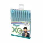 hauser xo multicolor ball pen pack of 10 pens
