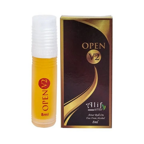 open v2 long lasting roll on non alcoholic perfume 8ml