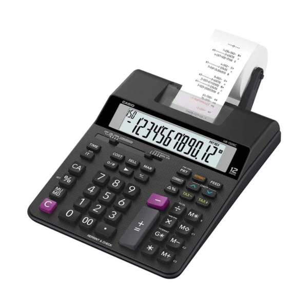 casio hr 150rc printing calculator (compact type/mini printer)