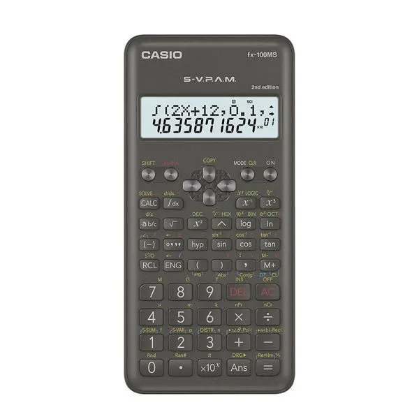 casio fx 100ms black 2nd edition non programmable scientific calculator