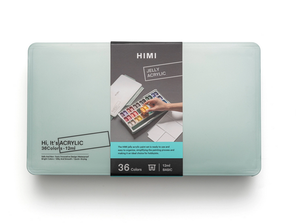 himi acrylic twin cup jelly set 12mlx36 colors