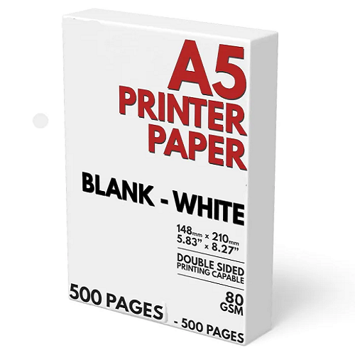 papertree a5 size offset paper 500 sheets