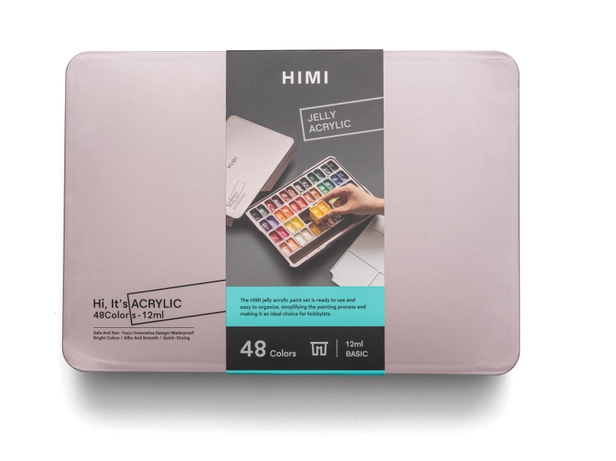 himi acrylic twin cup jelly set 12mlx48 colors