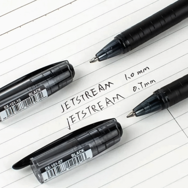 Uniball Jetstream SX-101 Roller Ball Pen Black 12pcs