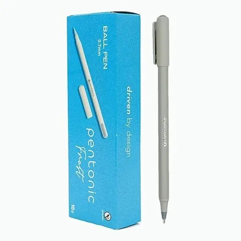 pentonic frost ball point pen tip size 0.7mm black ink, 10 pcs ball pen