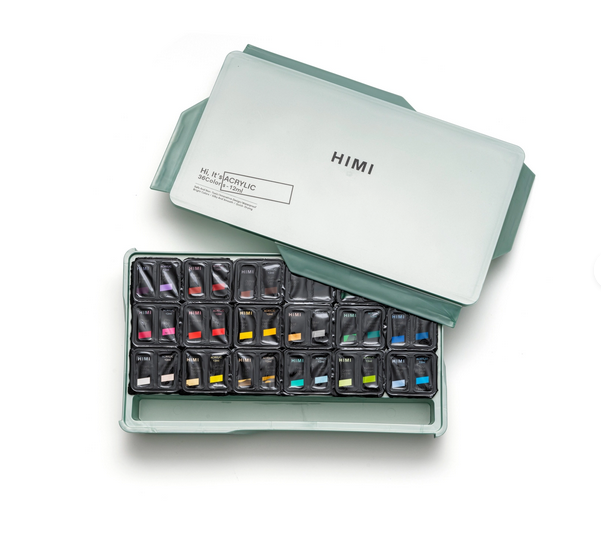 himi acrylic twin cup jelly set 12mlx36 colors