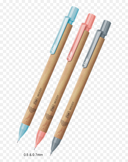 flair woody mechanical pencil 0.5mm/0.7mm