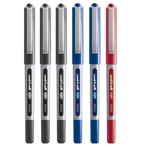 1 pcs uniball ub150 eye micro rollerball pen black/blue/red