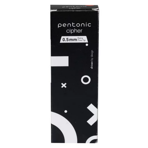 pentonic cipher ball pen black/blue/red pack of 10 pcs