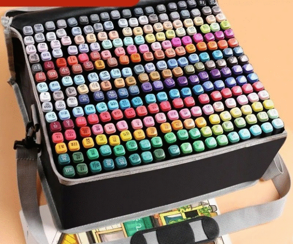 touch dual tip alcohol marker 262 pcs markers for drawing, permanent sketch markers for kids adult coloring, alcohol based markers