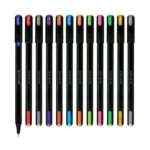 pentonic multicolor gel pen with hard box case