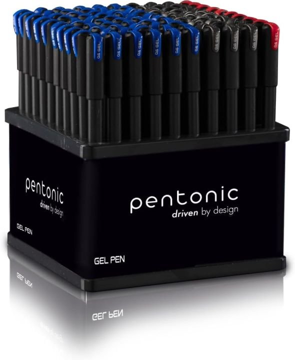 pentonic gel pen dispenser | tip size 0.6 mm pack of 100 pcs