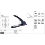 deli e0395 heavy duty stapler