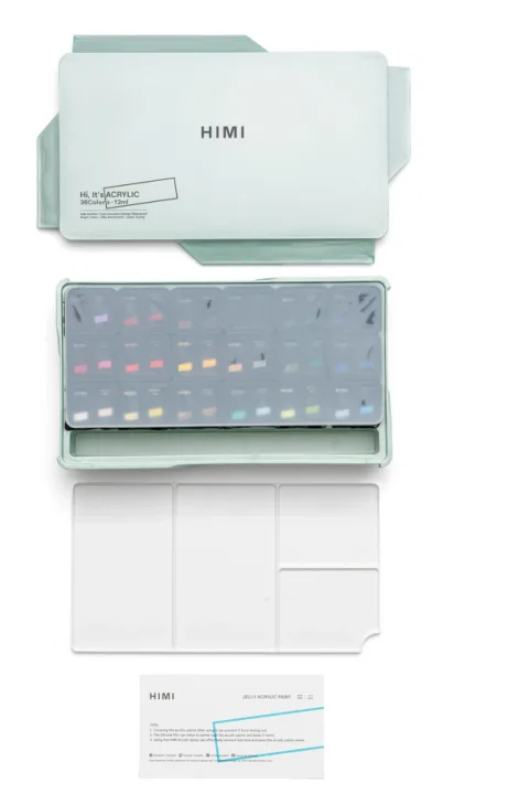 HIMI Acrylic Twin Cup Jelly Set 12mlx36 Colors