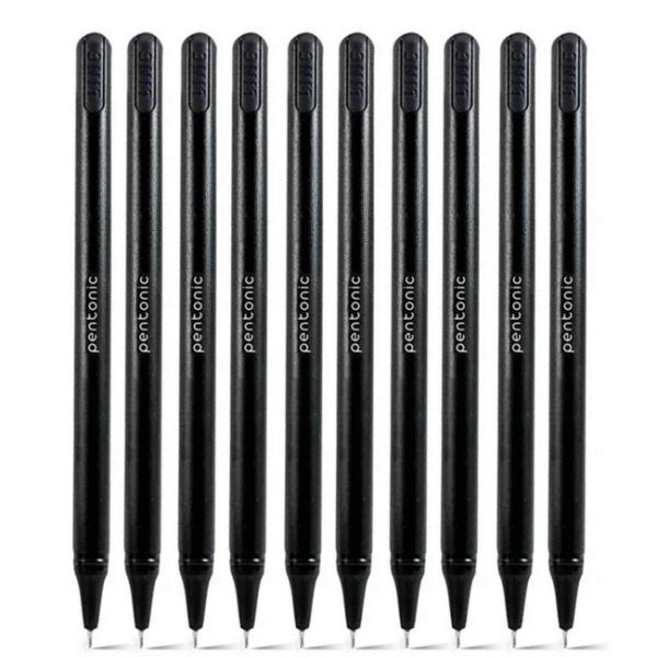 pentonic gel pen 0.6mm black/blue/red pack of 12pcs