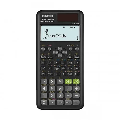 casio fx 991es plus black 2nd edition non programmable scientific calculator