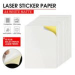 matte sticker paper in a4 size 50 sheets