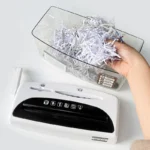 deli 9935 manual shredder portable desktop office supplies broken credit card cd shredder