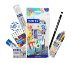 doms wow craft kit | perfect value pack | kit for creative minds | gifting range for kids | combination of 7 stationery items