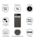 casio fx 991ms black 2nd edition non programmable scientific calculator