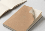 papertree grid notebook a5 size brown cover