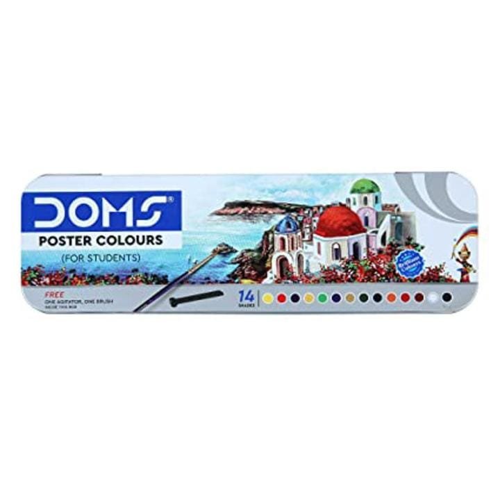 doms poster colors 14 shades (for students)