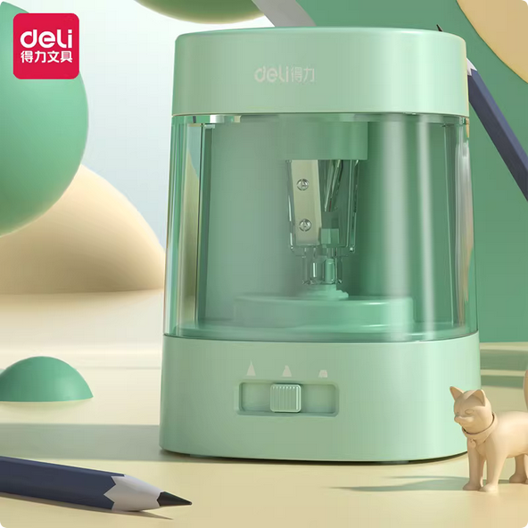 Deli Va3 Electric Pencil Sharpener thickness adjustable