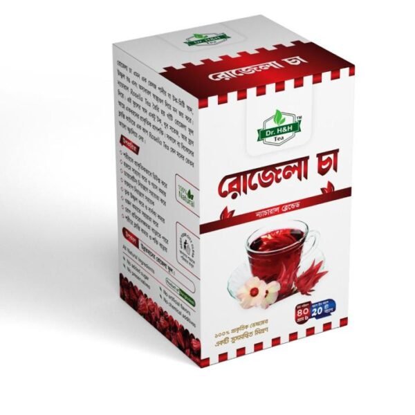 dr. h&h organic pahari rosela tea 40gm 20 tea bag