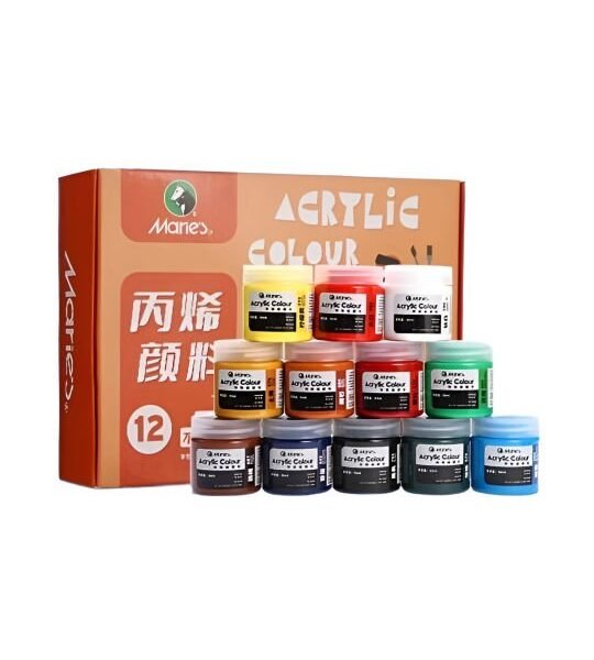 Marie’s Professional Acrylic color 12 color 50ml