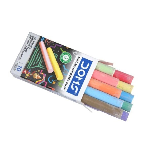 doms dustless colored chalk