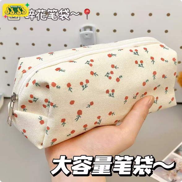 floral pencil bag