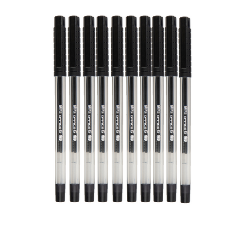 m&g agp13271 high quality 0.5mm gel pen set of 10pcs black