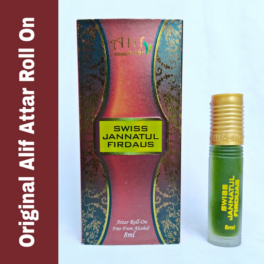 swiss jannatul ferdaous long lasting roll on non alcoholic perfume 8ml
